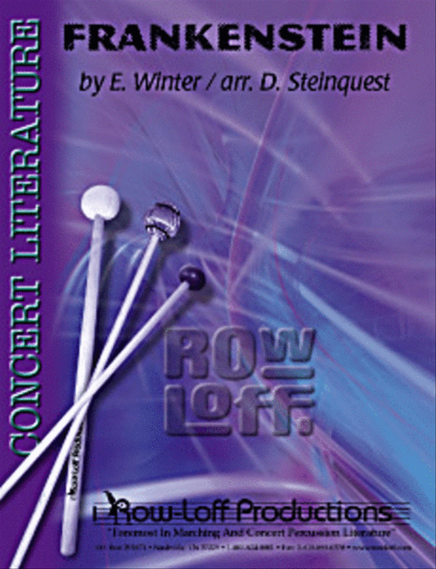 Frankenstein Percussion Ensemble scores gallery preview page 1