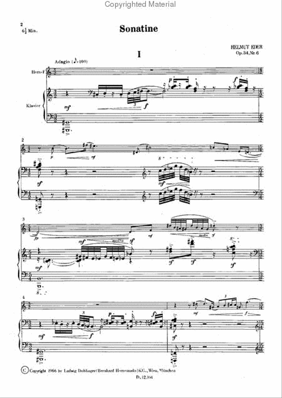 Sonatine Piano scores gallery preview page 2