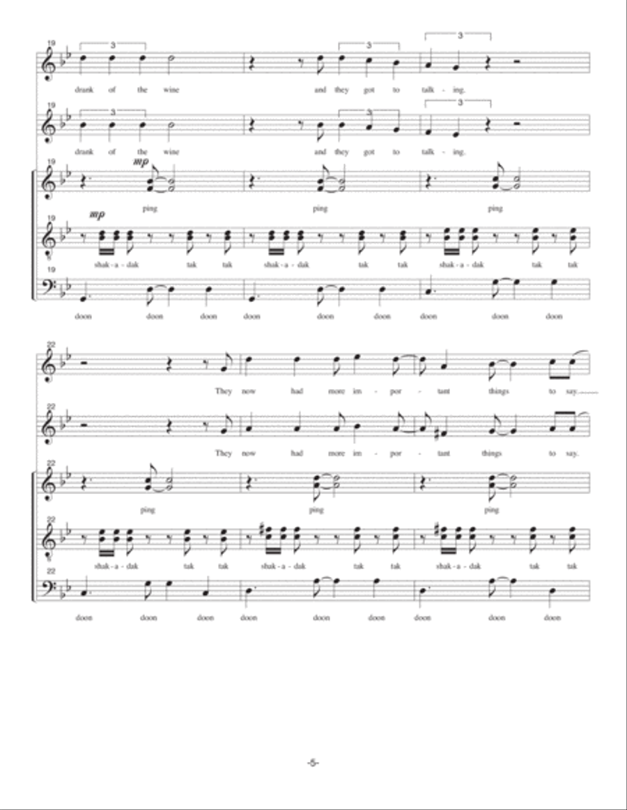 The Way 4-Part scores gallery preview page 5