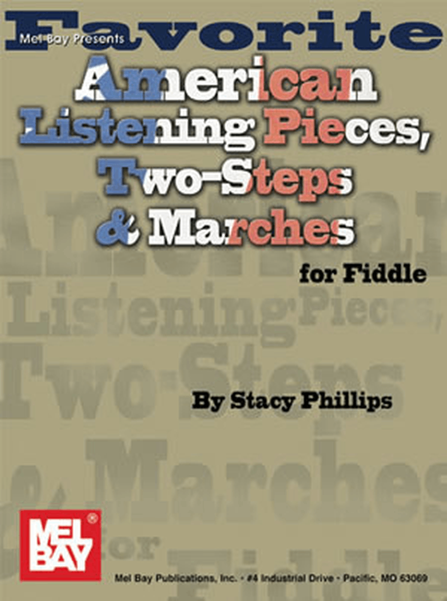 Favorite American Listening Pieces, Two-Steps & Marches for Fiddle Violin scores gallery preview page 1