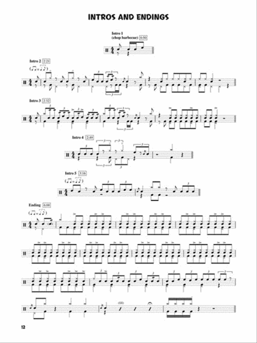 Tony Coleman - Authentic Blues Drumming Drums scores gallery preview page 8