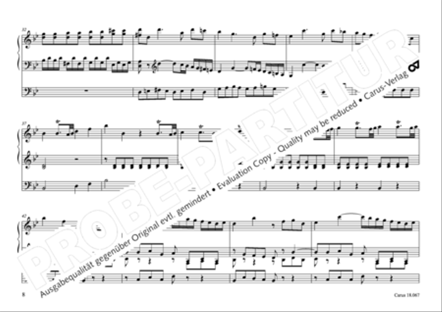 17 Church sonatas Organ Solo scores gallery preview page 9
