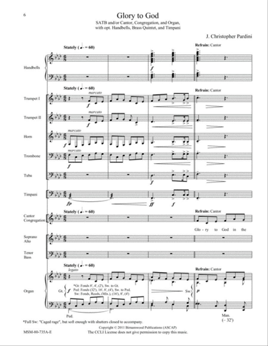 The New Century Mass Choir scores gallery preview page 6