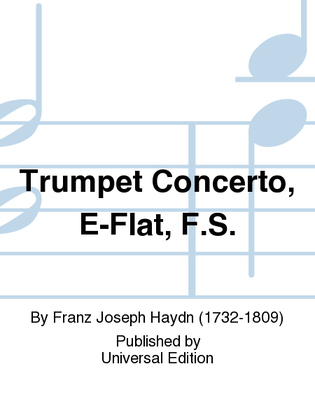 Book cover for Trumpet Concerto, Efl, F.S.
