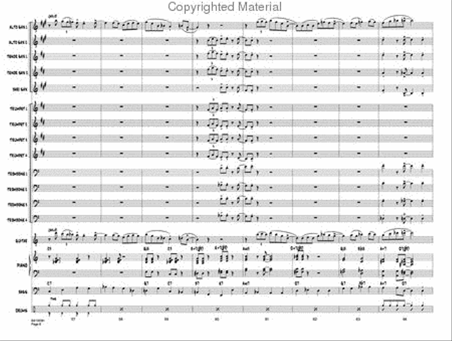 Doctor Blues Doctor Blues Jazz Ensemble scores gallery preview page 9