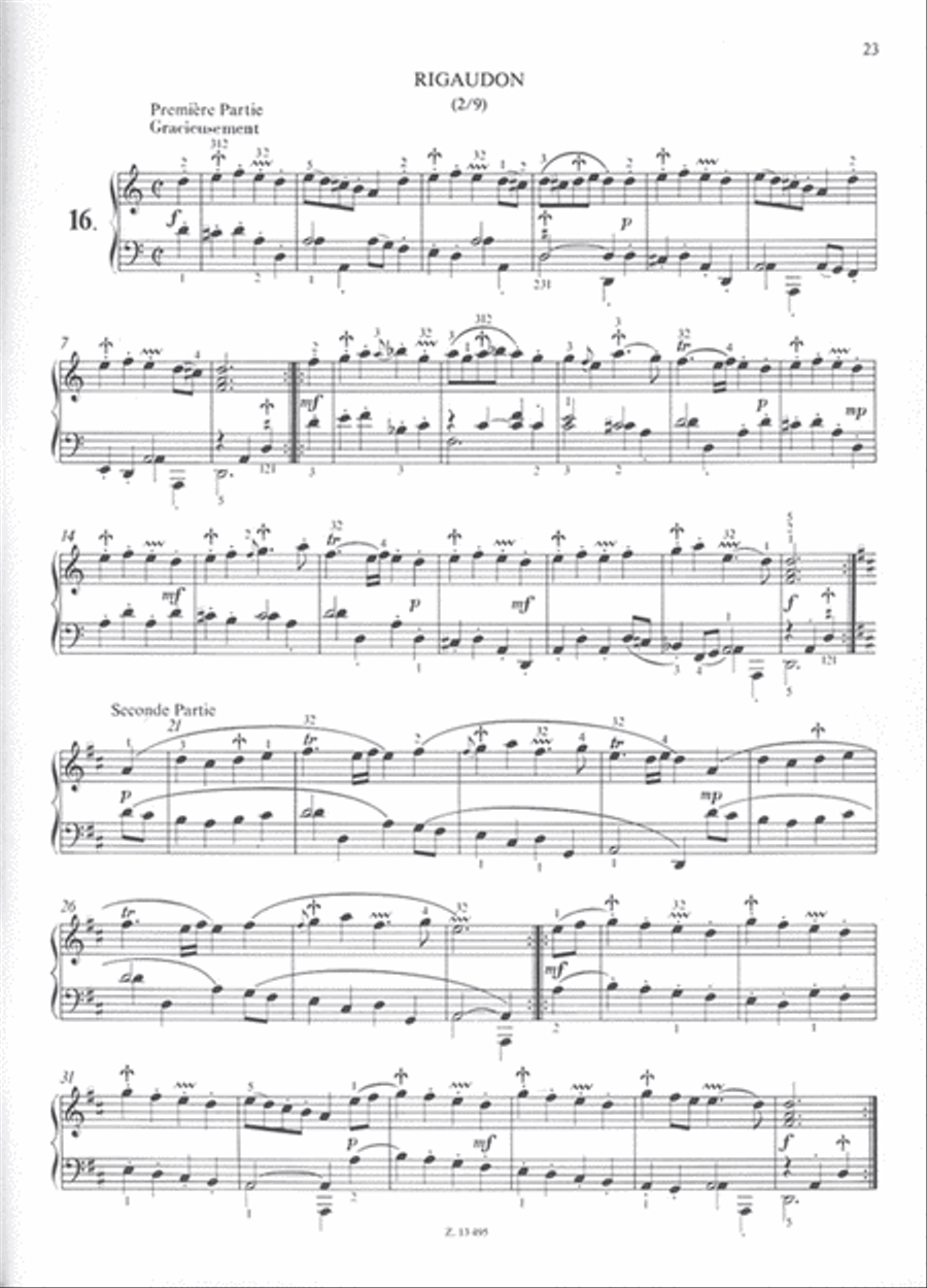 Leichte Meisterwerke für Klavier Piano Solo scores gallery preview page 3