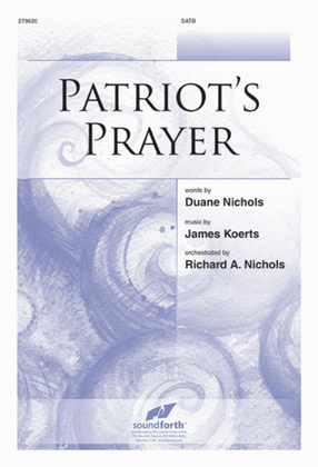 Book cover for Patriot's Prayer