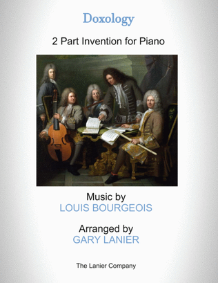 Book cover for DOXOLOGY (2 Part Invention for Piano Solo)