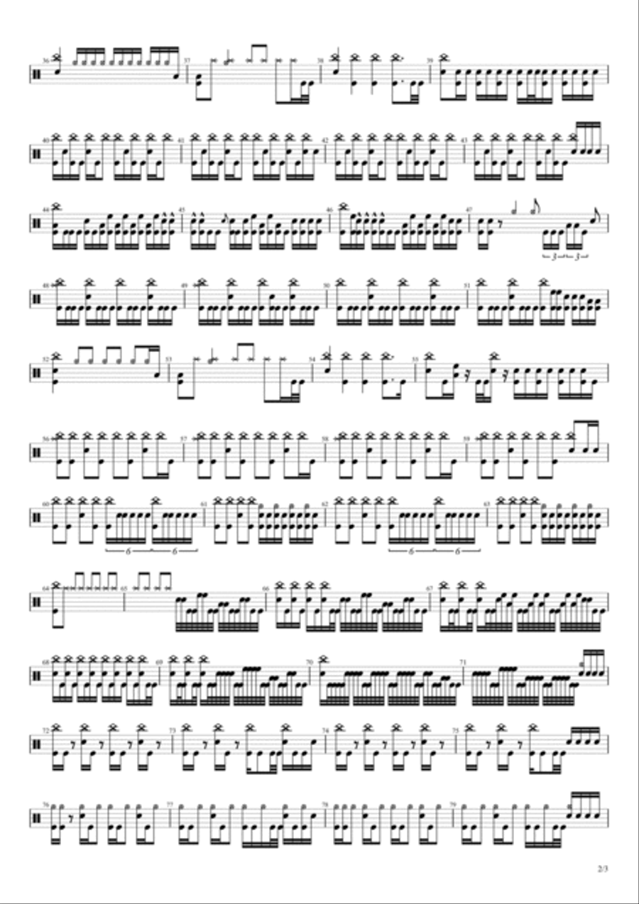 People = Shit Drum Set scores gallery preview page 2