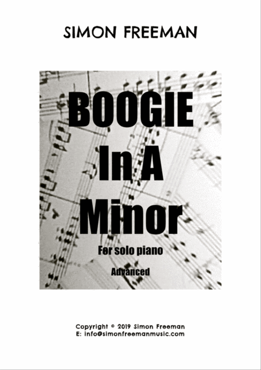 BOOGIE IN A Minor Piano Method scores gallery preview page 1