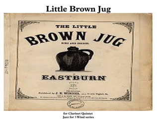 Book cover for Little Brown Jug for Clarinet Quintet +