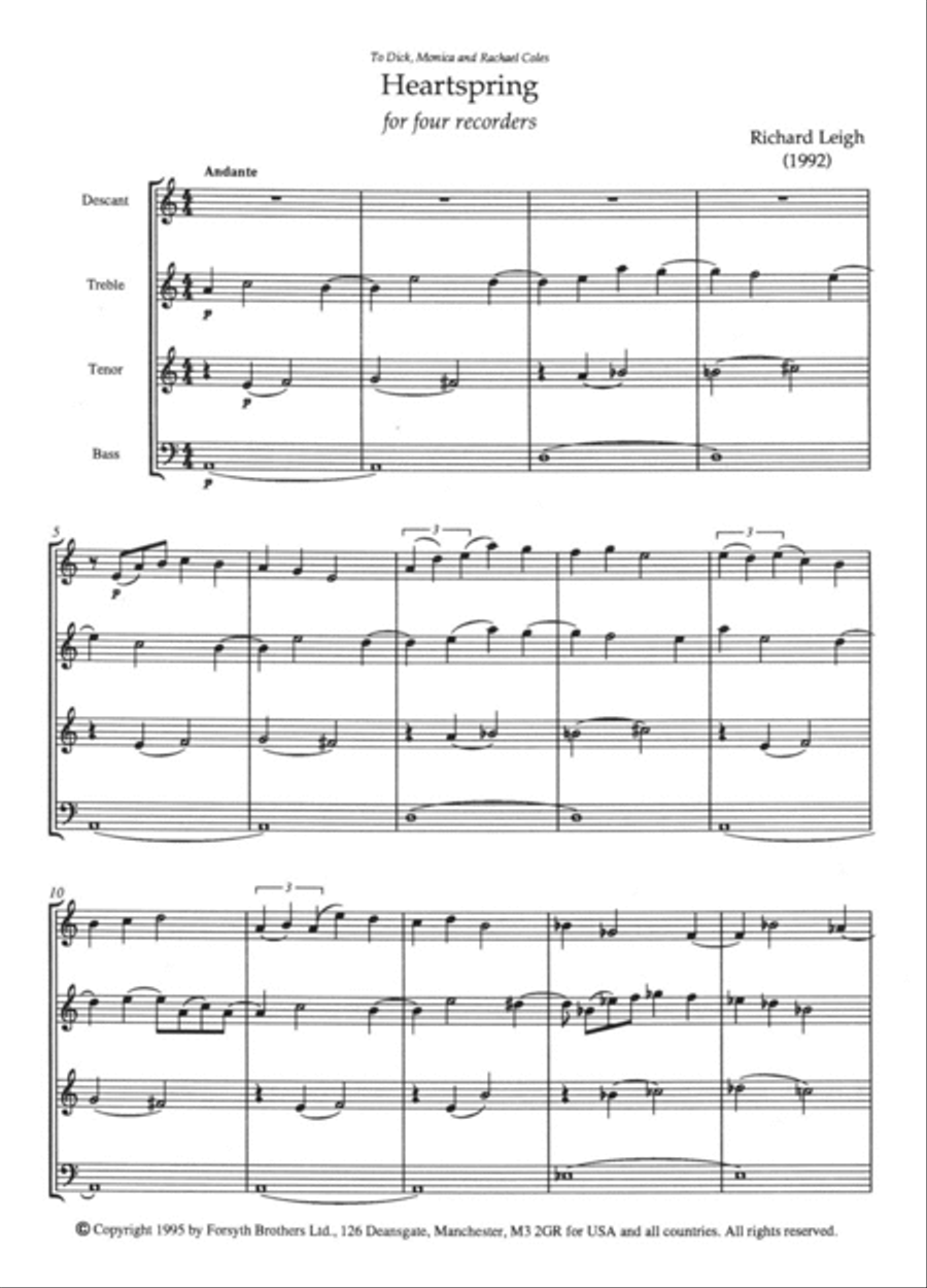Heartspring Heartspring Recorder scores gallery preview page 2