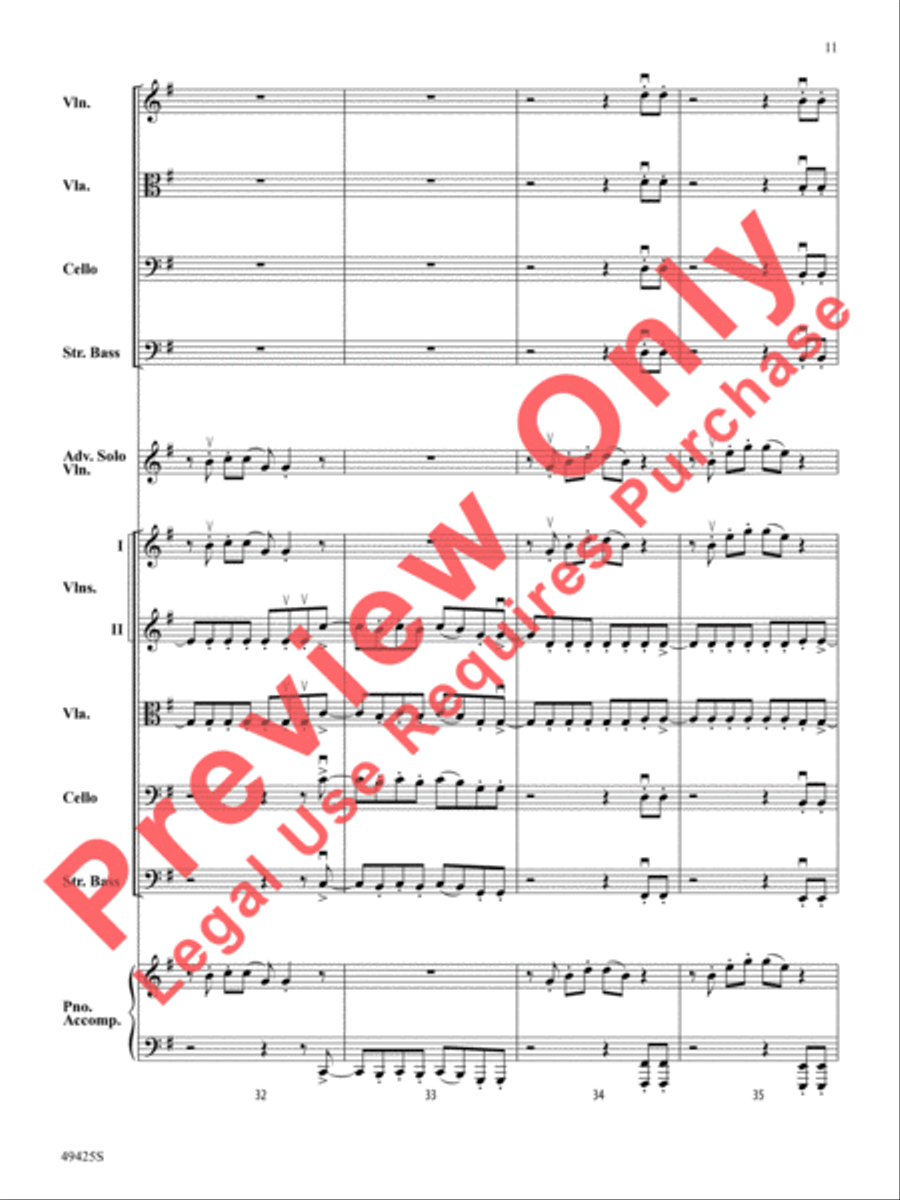 Any Way You Want It / Don't Stop Believin' String Orchestra scores gallery preview page 12