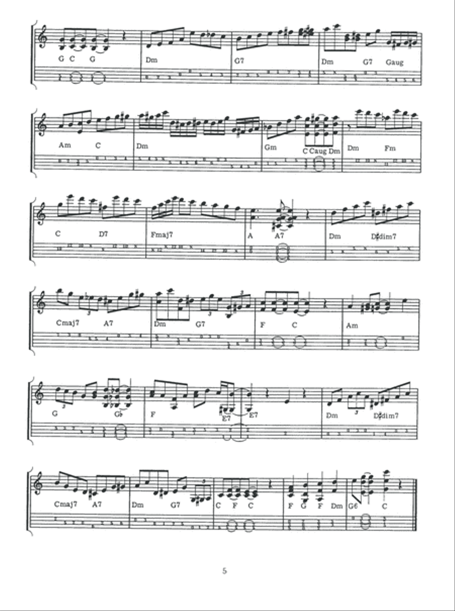 Master Anthology of Mandolin Solos, Volume 1 Mandolin scores gallery preview page 6