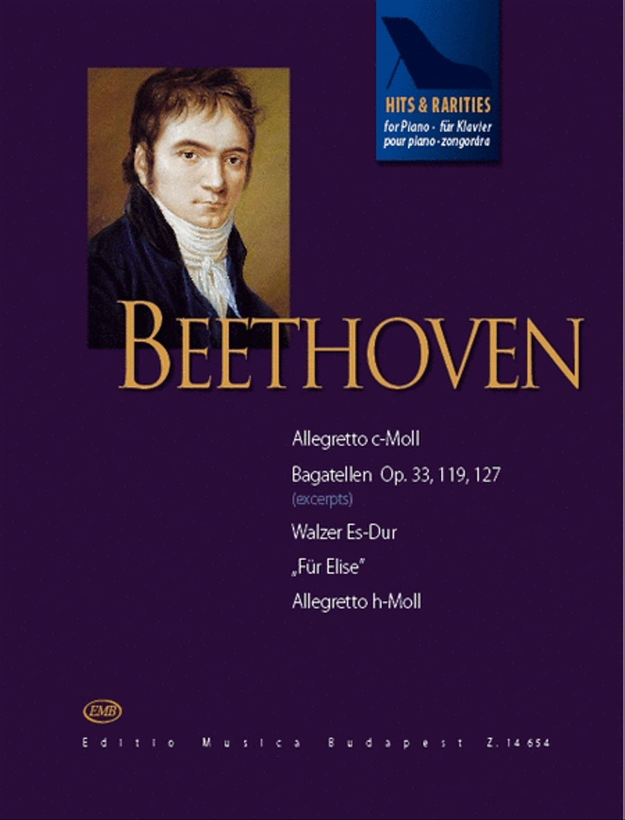 Hits & Rarities für Klavier - Beethoven Piano Solo scores gallery preview page 1
