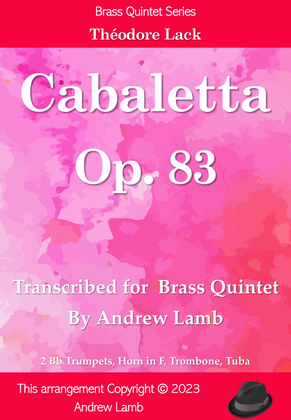 Théodore Lack | Cabaletta Op. 83 (arr. for Brass Quintet)