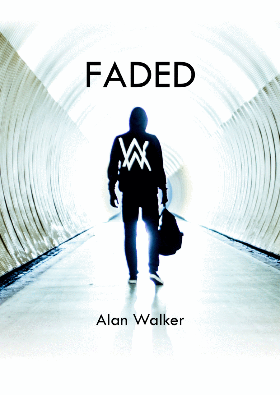 Faded Faded Piano Solo scores gallery preview page 1