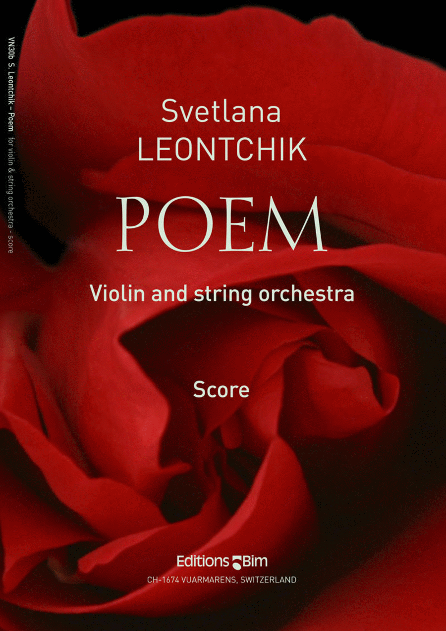 Poem String Orchestra scores gallery preview page 1