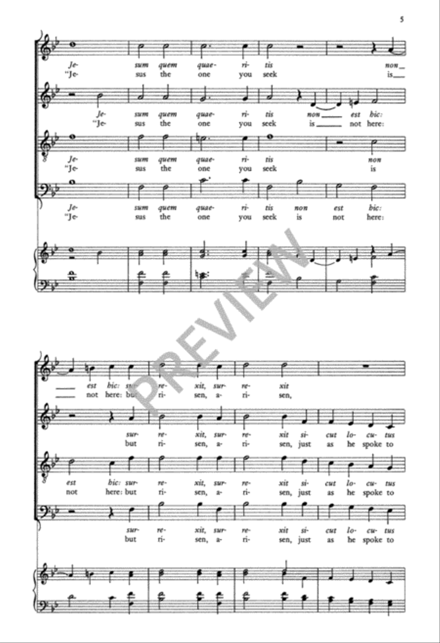 Maria Magdalene Maria Magdalene 4-Part scores gallery preview page 6