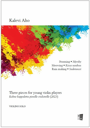 Three pieces for young violin players