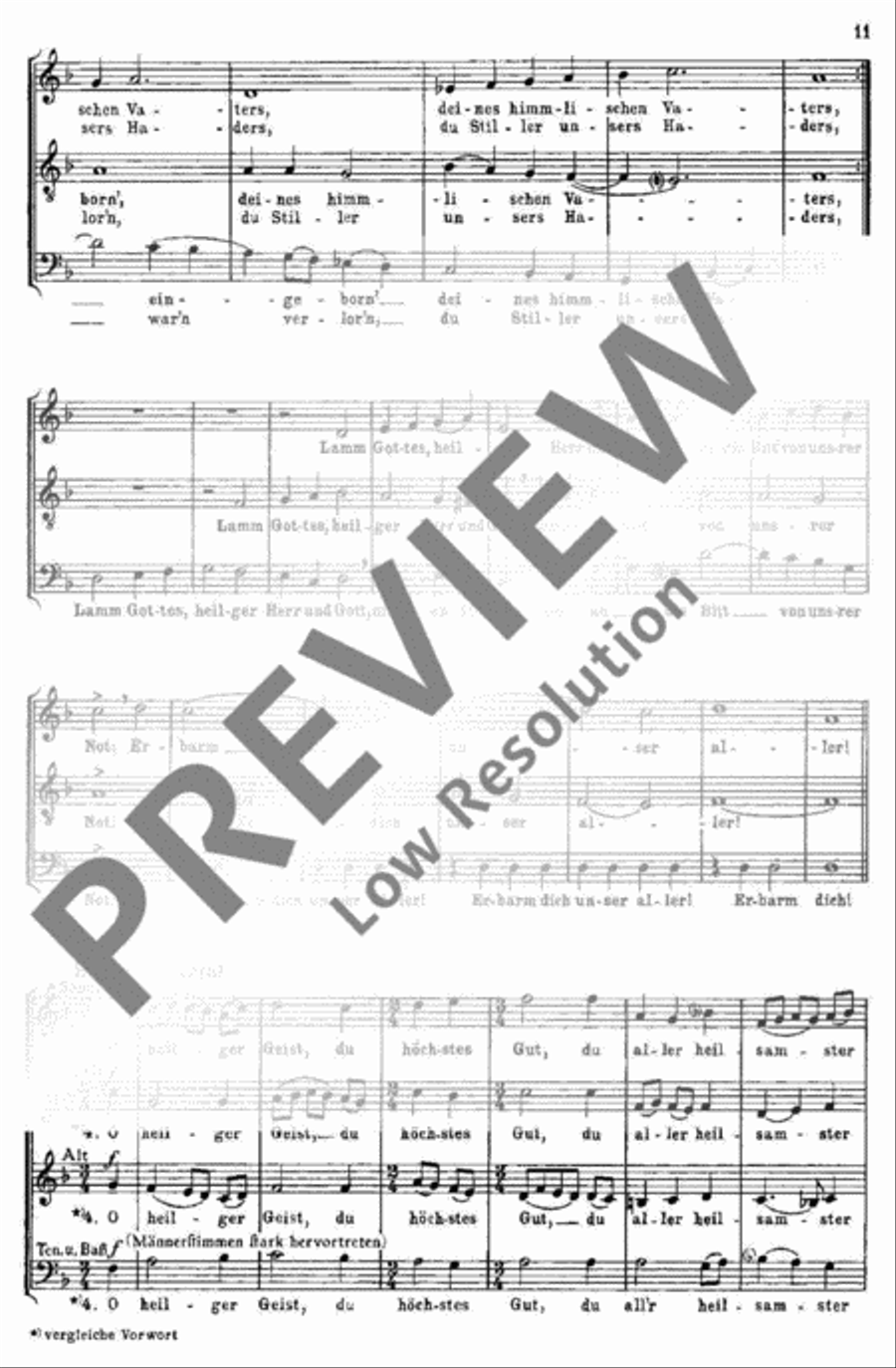 Eine deutsche Liedmesse SSATB scores gallery preview page 12
