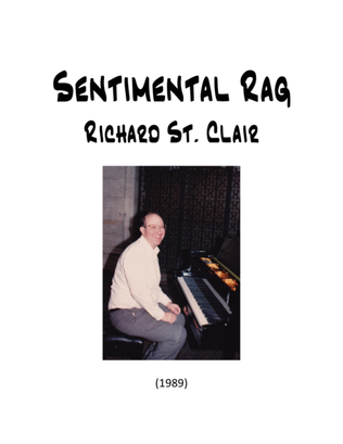 Book cover for Sentimental Rag for Solo Piano