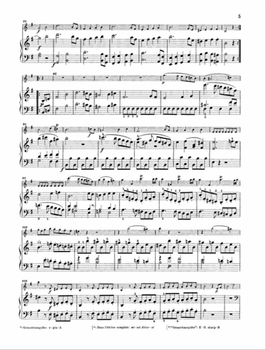 Sonata E Minor Sonata E Minor Violin Solo scores gallery preview page 3
