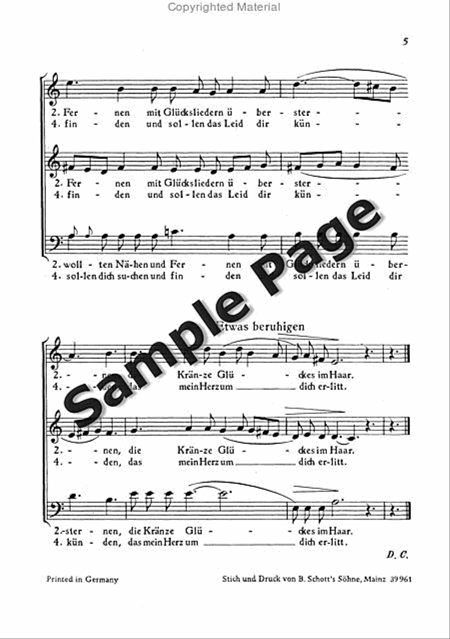 Schubert H Prinz 3-Part scores gallery preview page 5