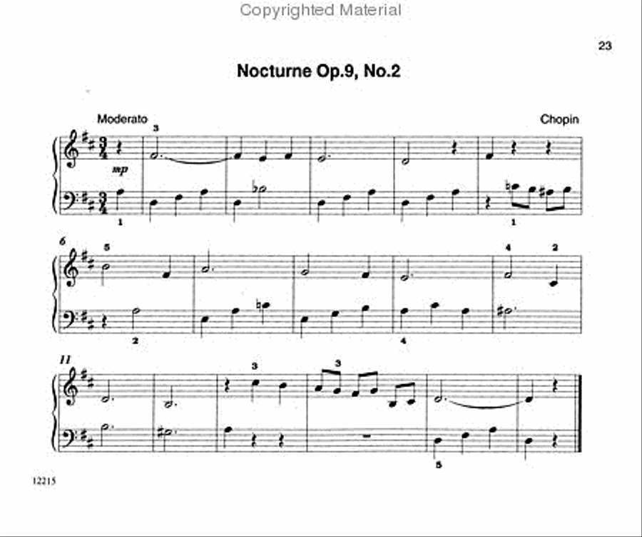 First Classics First Classics Piano scores gallery preview page 4