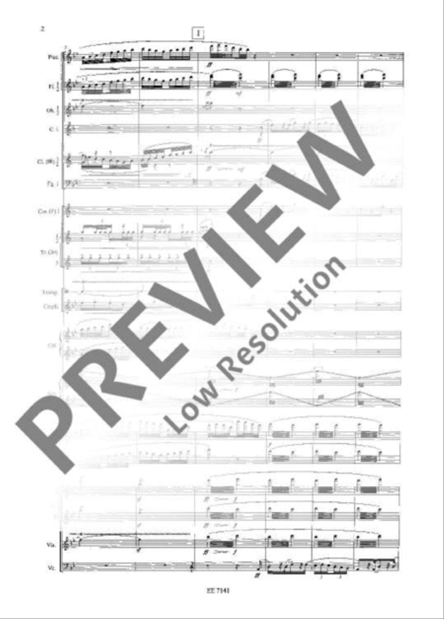 Pines of Rome Orchestra scores gallery preview page 11