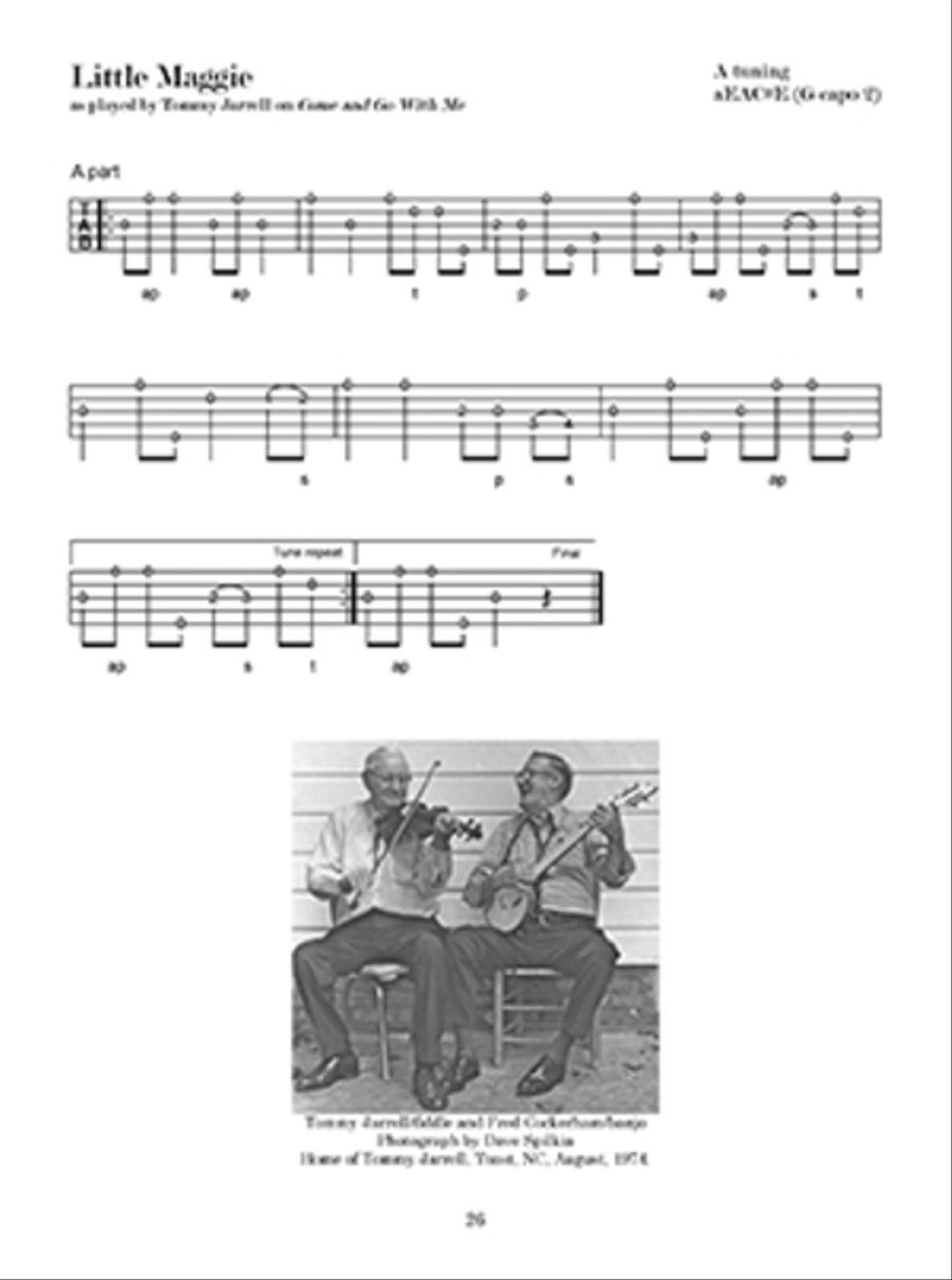 Fred Cockerham & Tommy Jarrell Clawhammer Banjo Masters Banjo scores gallery preview page 4