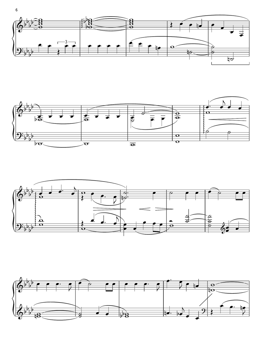 Be Our Guest (from Beauty And The Beast) Piano Solo scores gallery preview page 6