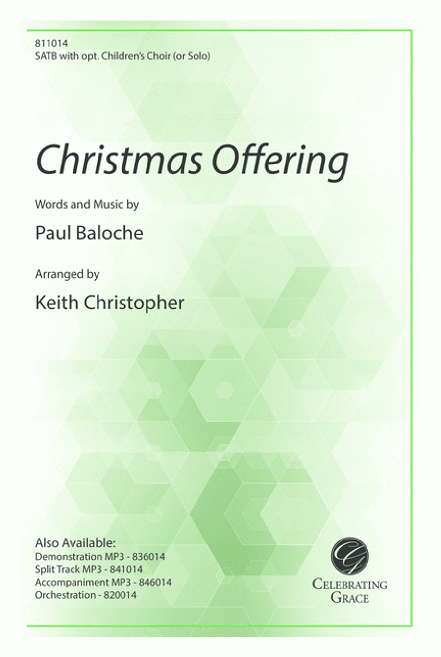Christmas Offering Christmas Offering 4-Part scores gallery preview page 1