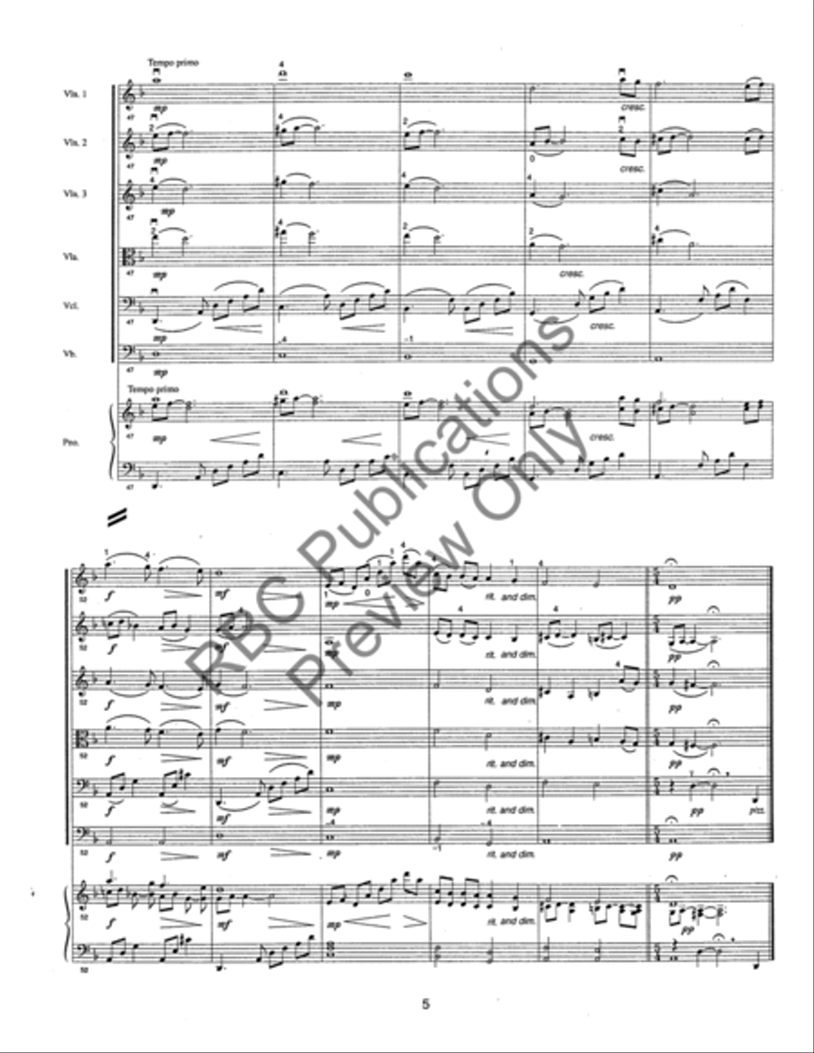 Greensleeves String Orchestra scores gallery preview page 8
