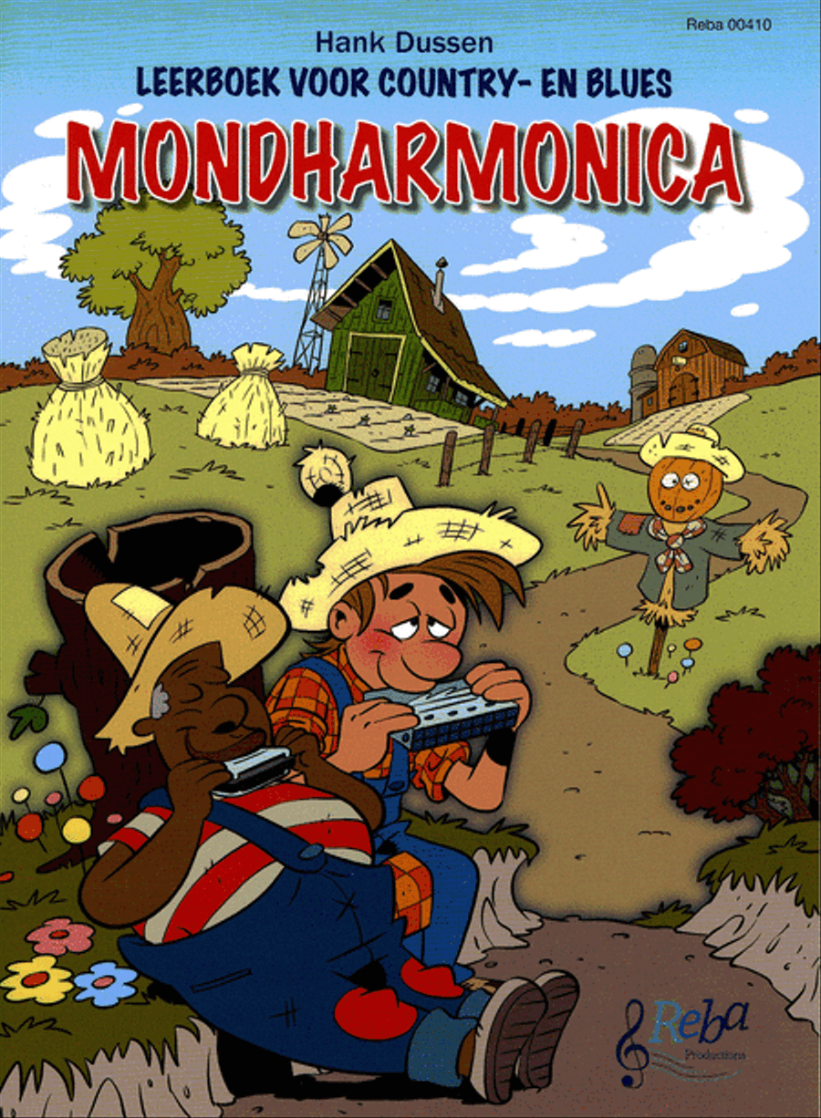 Leerboek voor Country & Blues Harmonica Harmonica scores gallery preview page 1
