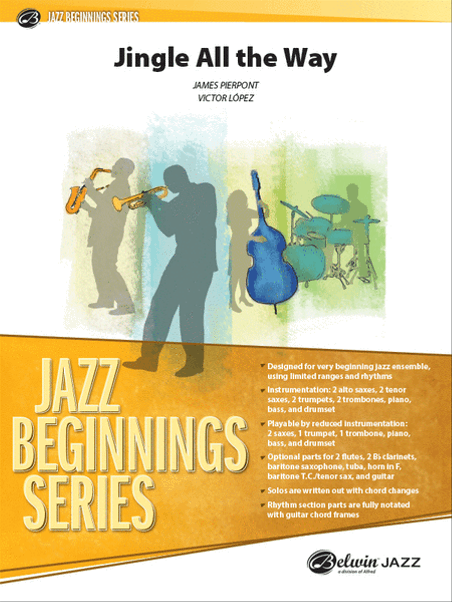 Jingle All the Way Jazz Ensemble scores gallery preview page 1