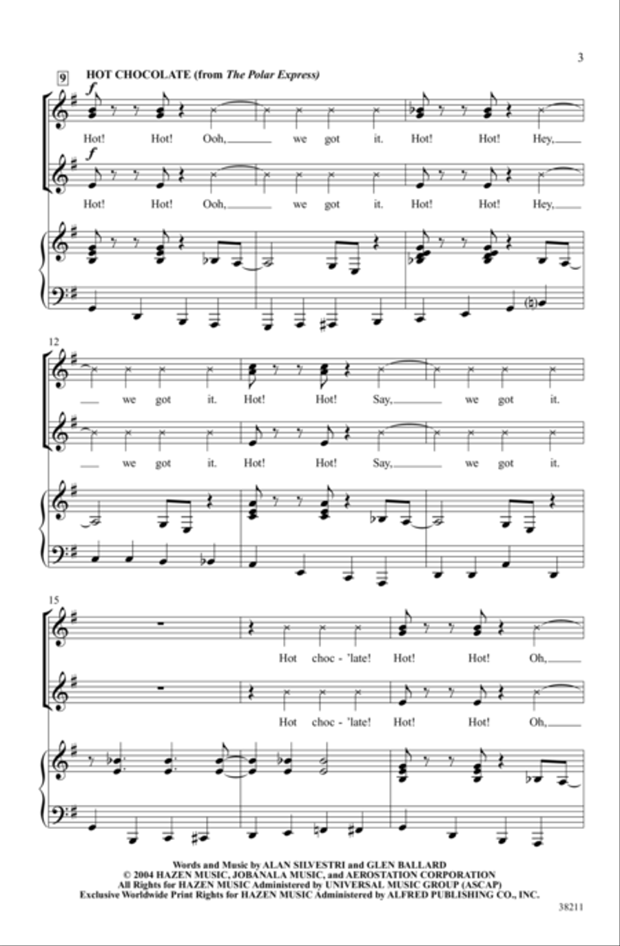 A Winter Blast! - SoundTrax CD (CD only) Choir scores gallery preview page 3