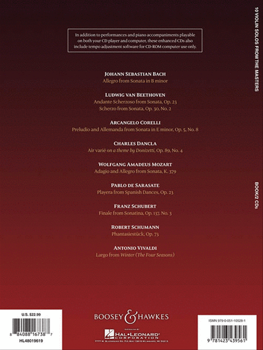 10 Violin Solos from the Masters Violin Solo scores gallery preview page 2
