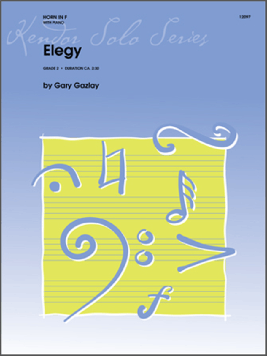 Elegy Horn scores gallery preview page 1