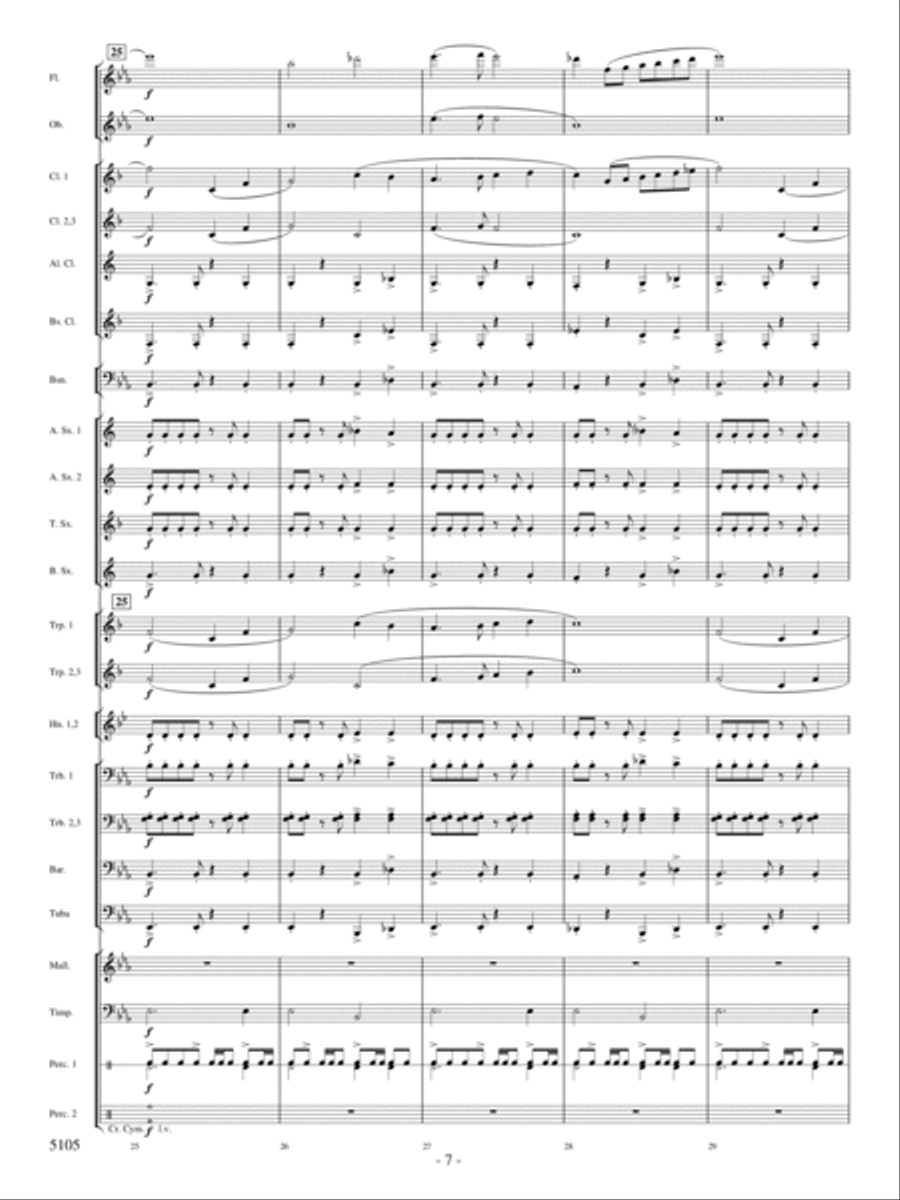Infinite Horizons Concert Band scores gallery preview page 6
