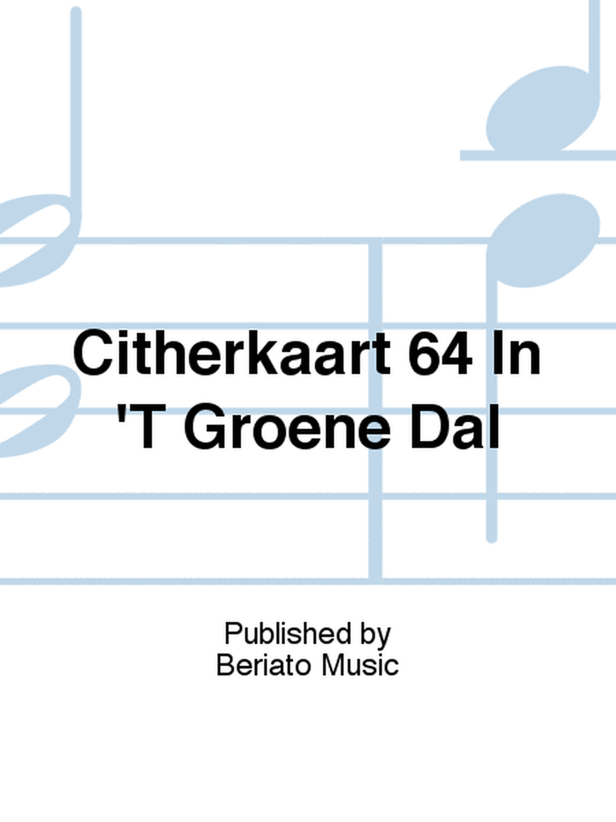 Citherkaart 64 In 'T Groene Dal