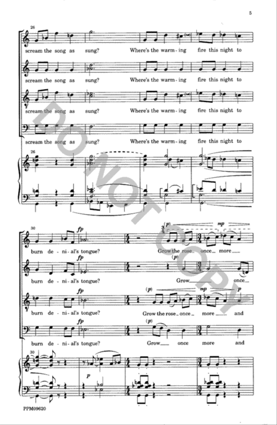 Ring the Broken Pail Divisi scores gallery preview page 6