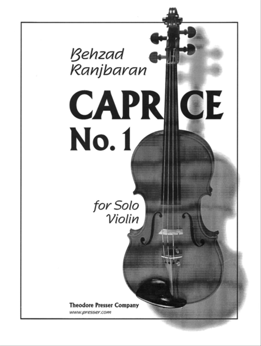 Caprice No. 1 Chamber Music scores gallery preview page 1