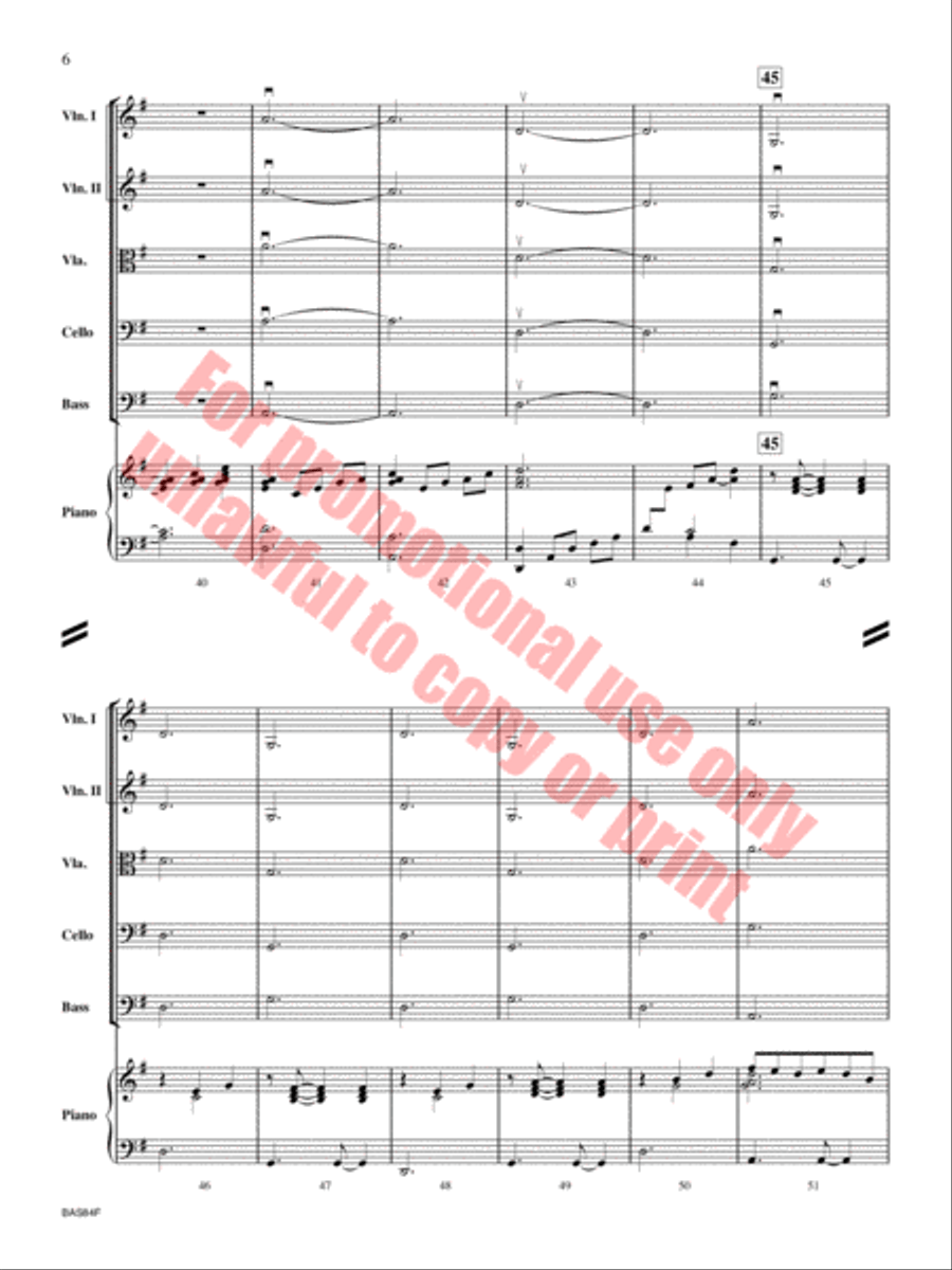 On a Swing String Orchestra scores gallery preview page 7