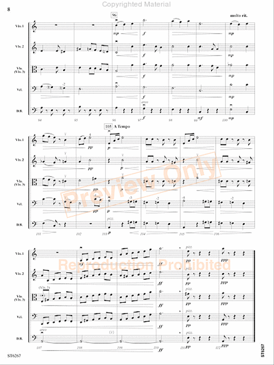 Cordoba String Orchestra scores gallery preview page 9