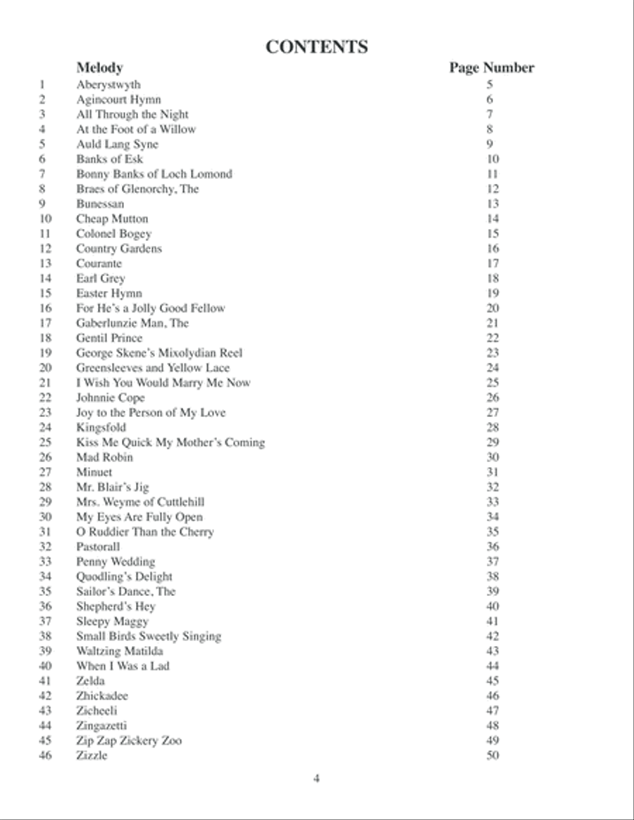 Solos for Flute, Collection 6: British Melodies Flute Solo scores gallery preview page 5