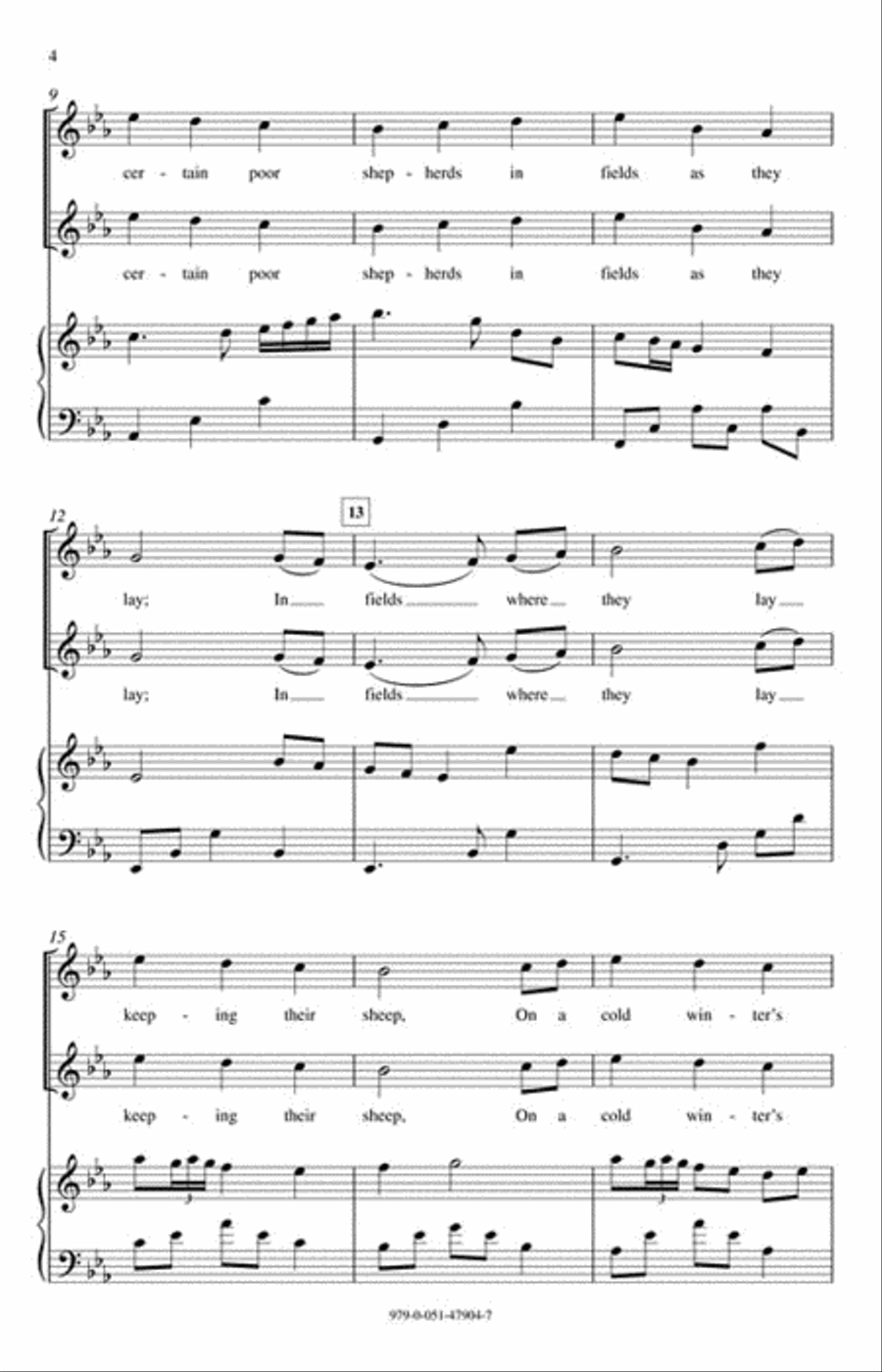 The First Noel B-Flat Clarinet scores gallery preview page 3
