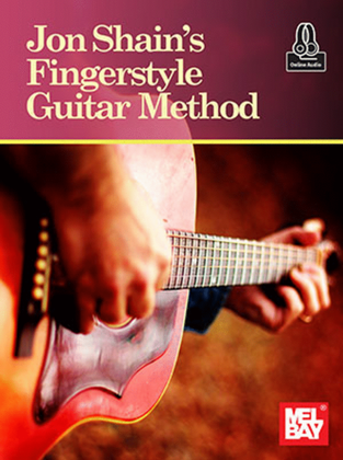 Book cover for Jon Shain's Fingerstyle Guitar Method