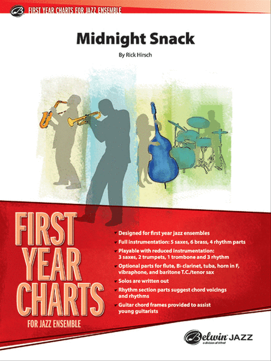 Midnight Snack Midnight Snack Jazz Ensemble scores gallery preview page 1