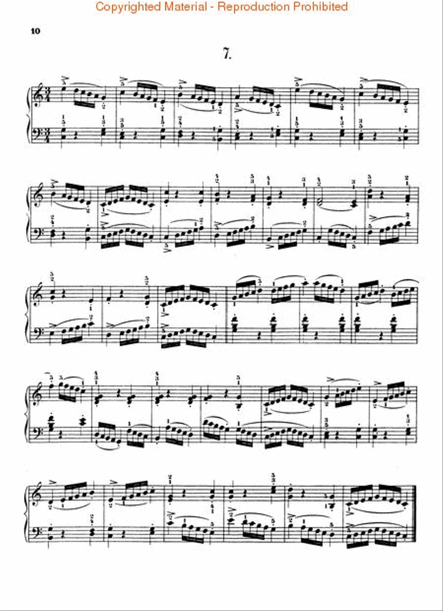 12 Easy Studies, Op. 157 Piano Method scores gallery preview page 4